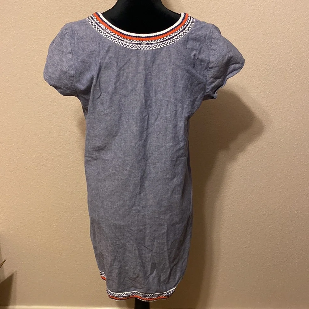 Mudpie Short Sleeve Denim Dress - Picture 3 of 8